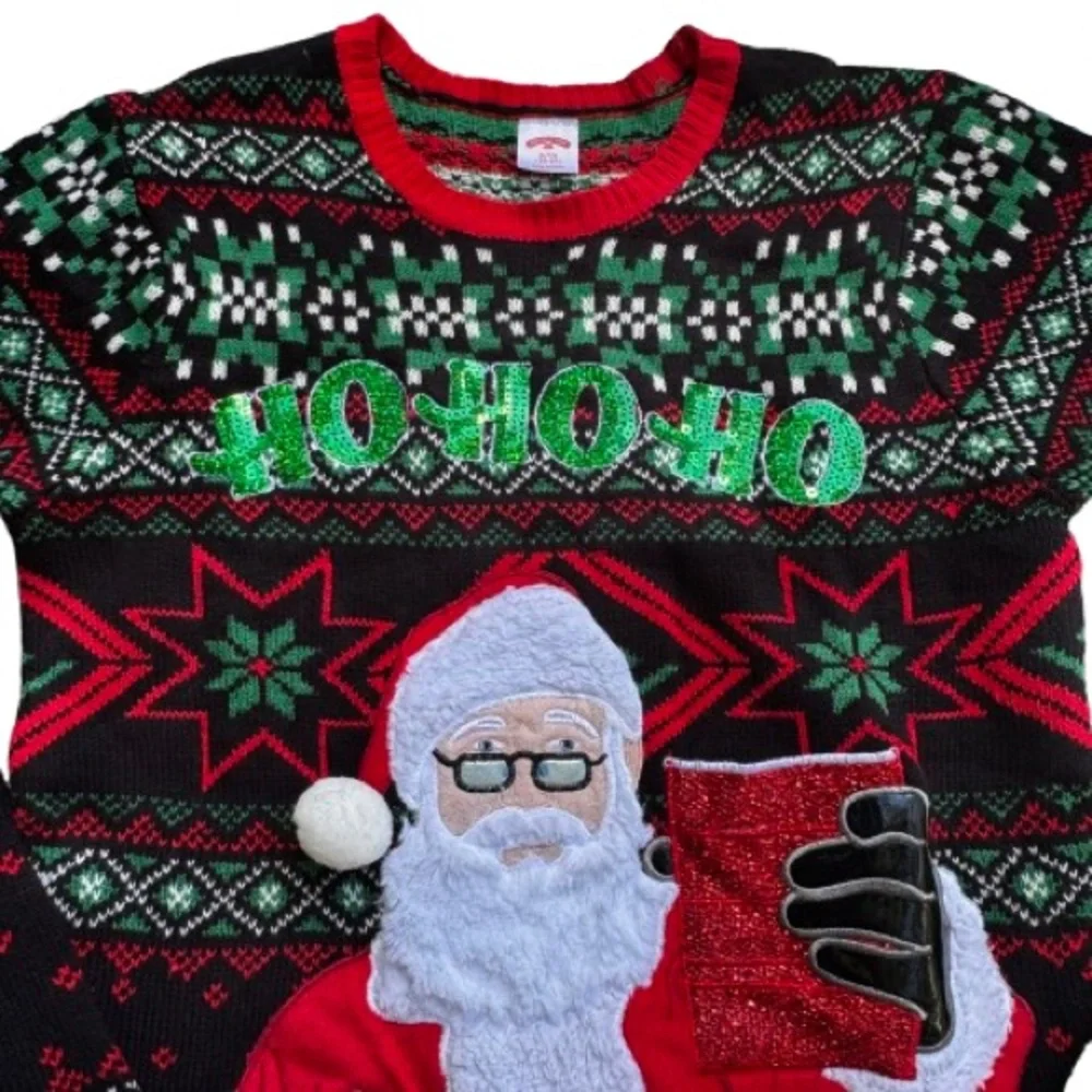 Santa Ugly Christmas Sweater